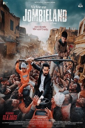 Pind Peya Saara Jombieland Baneya (2025) Hindi (MULTI AUDIO) – – HD Poster Download - filmyfly