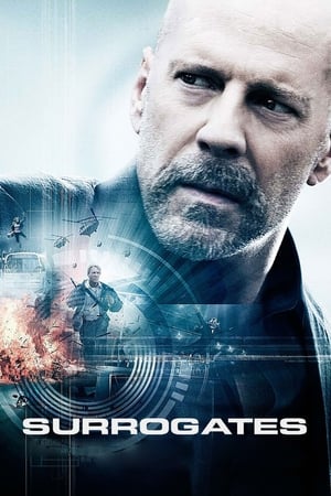 Surrogates 2009 Hindi Dual Audio [610MB] HD Poster Download - filmyfly